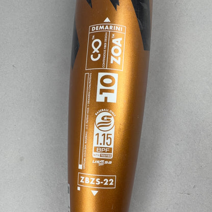 DeMarini Zoa 30/20 (-10) USSSA Baseball Bat
