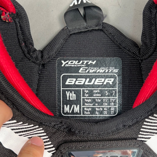 Bauer NSX Youth Medium Hockey Shoulder Pads