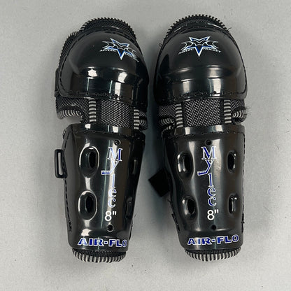 Mylec Air Flo Pro Youth 8" Hockey Shin Guards