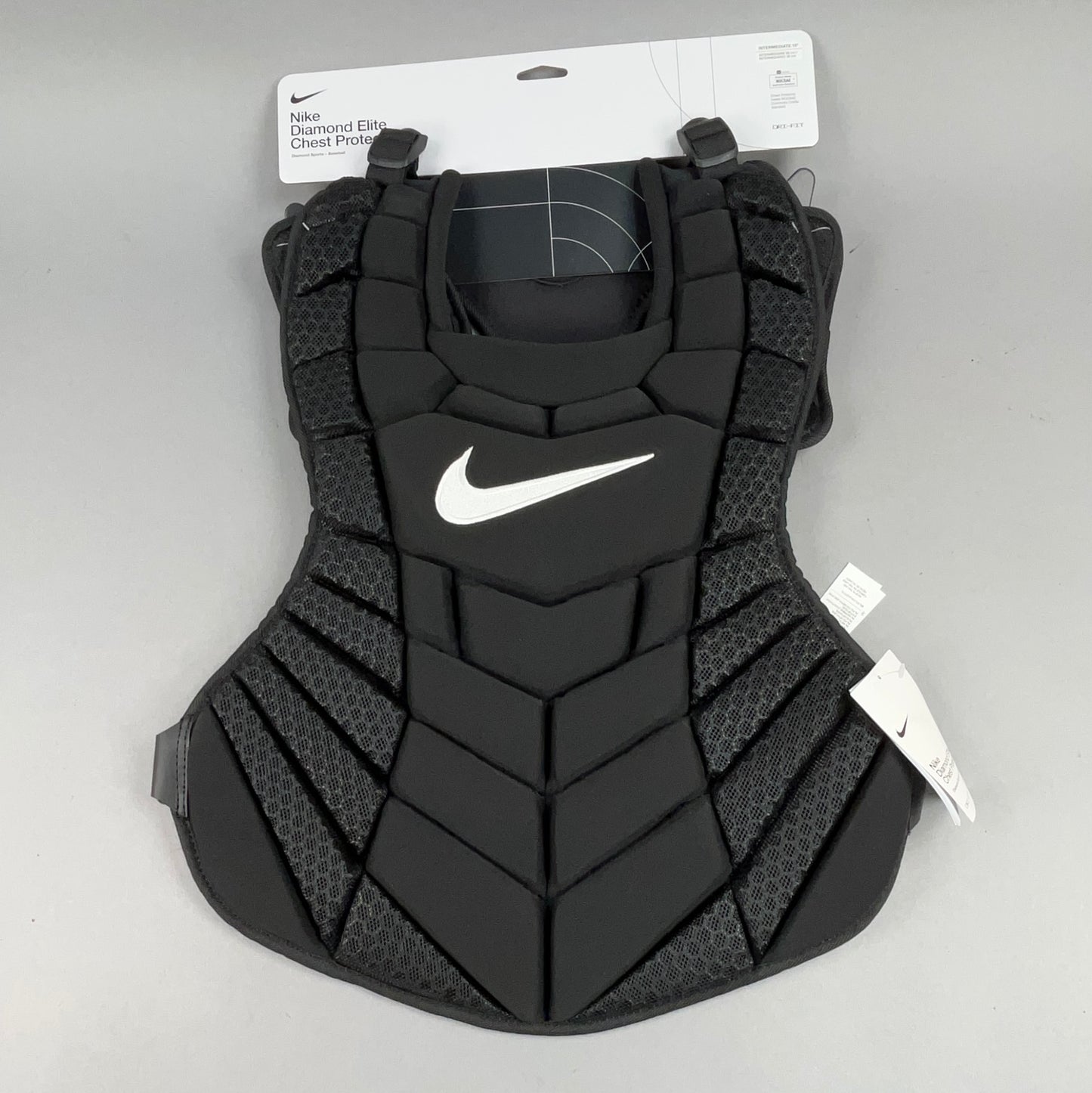 Nike Diamond Elite Baseball Catchers Chest Protector Intermediate 15"
