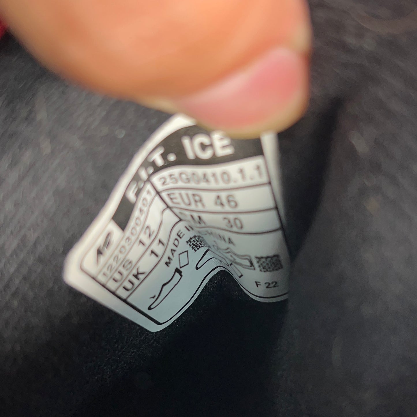 K2 FIT Ice Size 12 Ice Skates