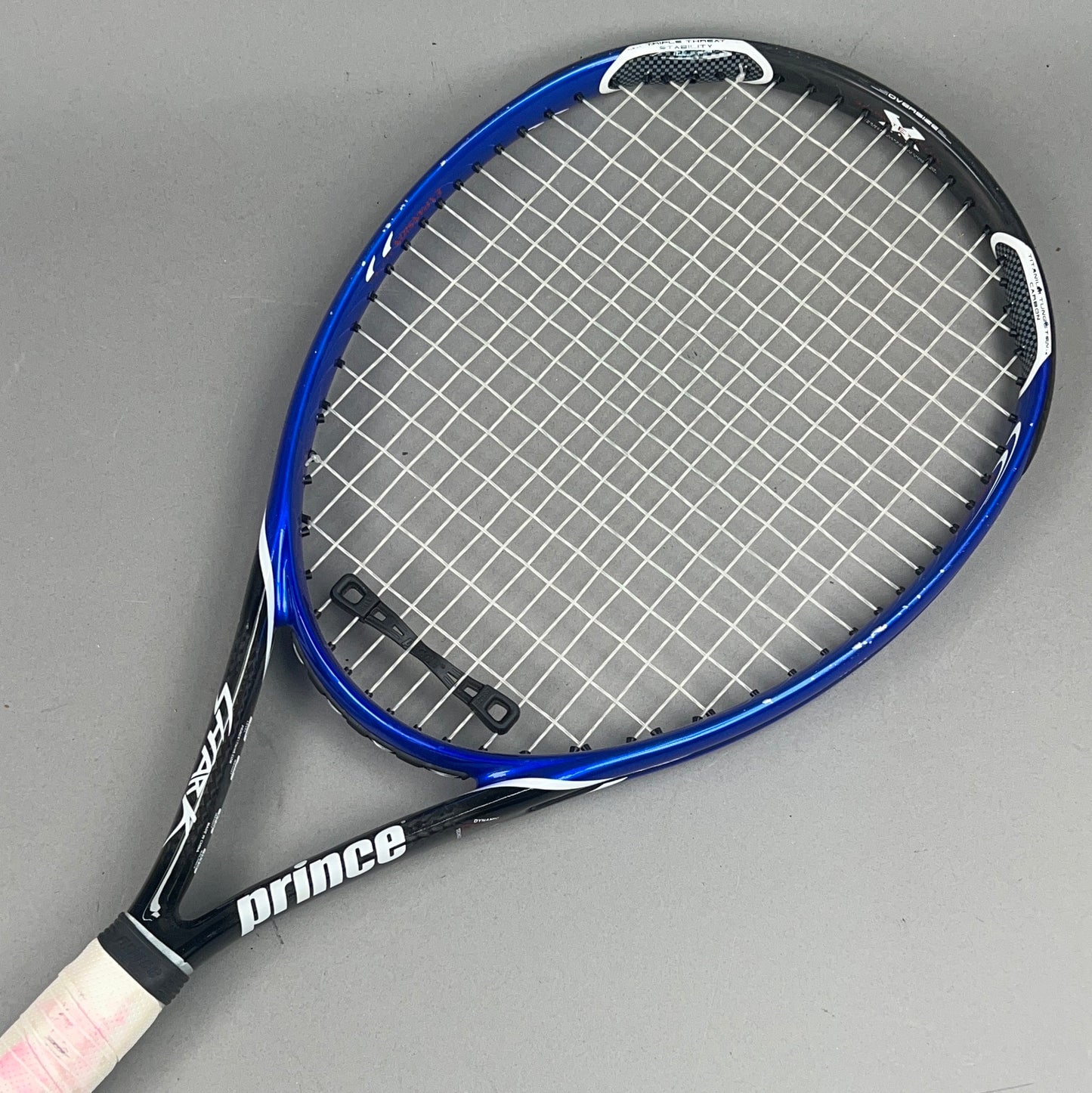 Prince Shark Oversize Tennis Racquet 4 1/2" Grip & 110in² Head Size