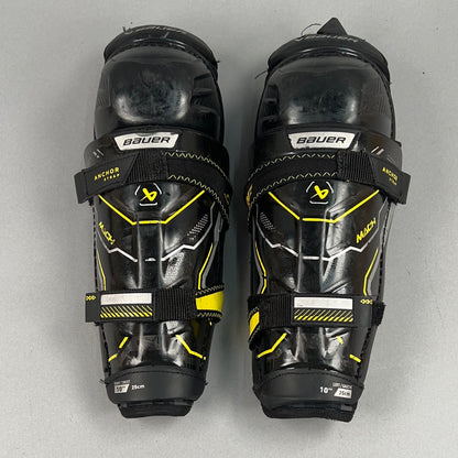 Bauer Mach Youth 10" Hockey Shin Guards