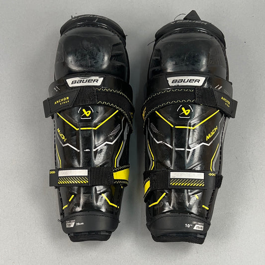 Bauer Mach Youth 10" Hockey Shin Guards