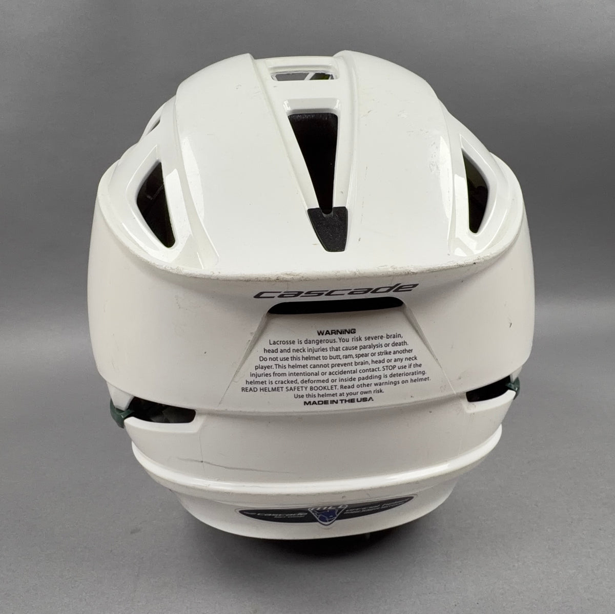 Cascade R OSFM Adjustable 21.5" to 24" Lacrosse Helmet