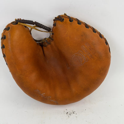 VINTAGE Genuine Cowhide J.A. Dubow 619 Micky Livingston Right Hand Thrower Baseball Glove