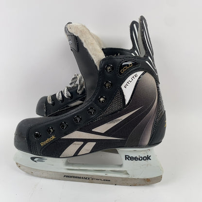 Reebok FitLite Gold Size 3 Hockey Skates