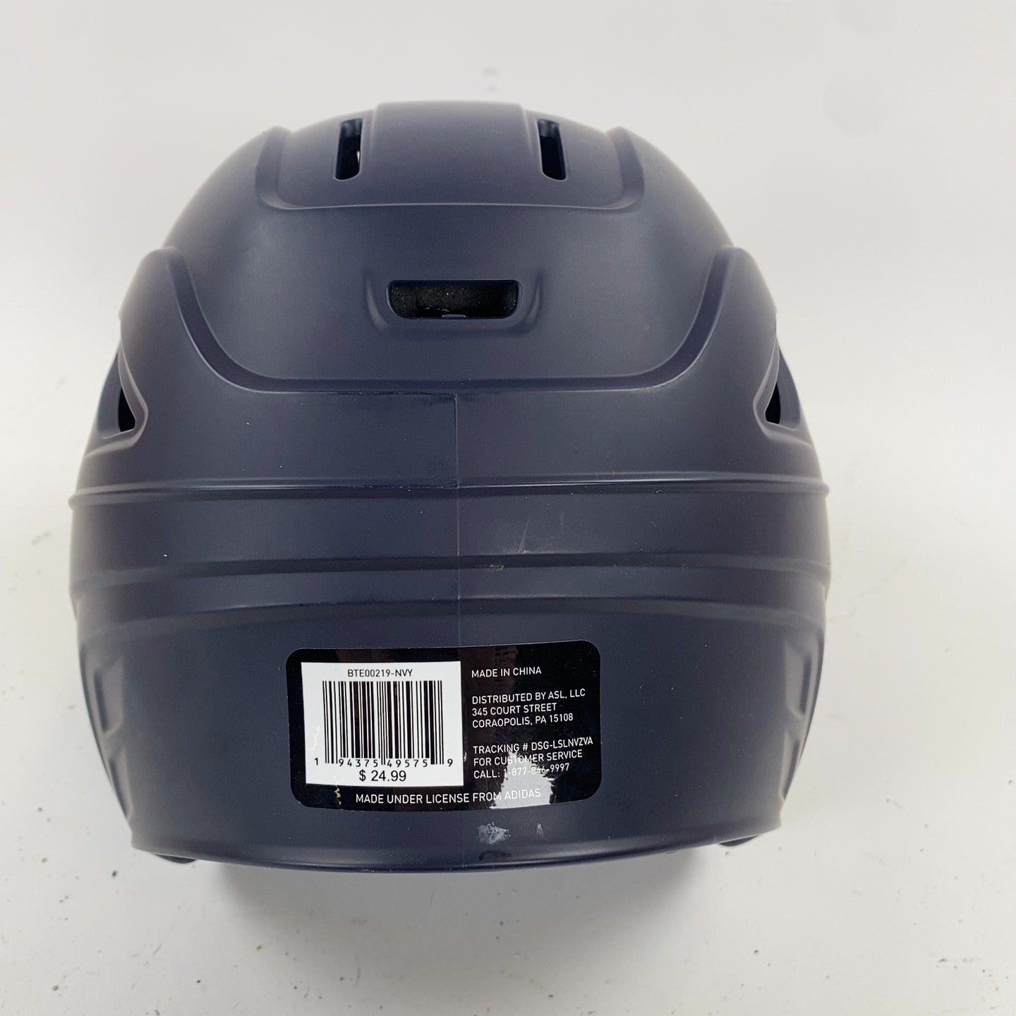Adidas Captain 6 1/2" to 7 1/8" Junior Baseball Batting Helmet