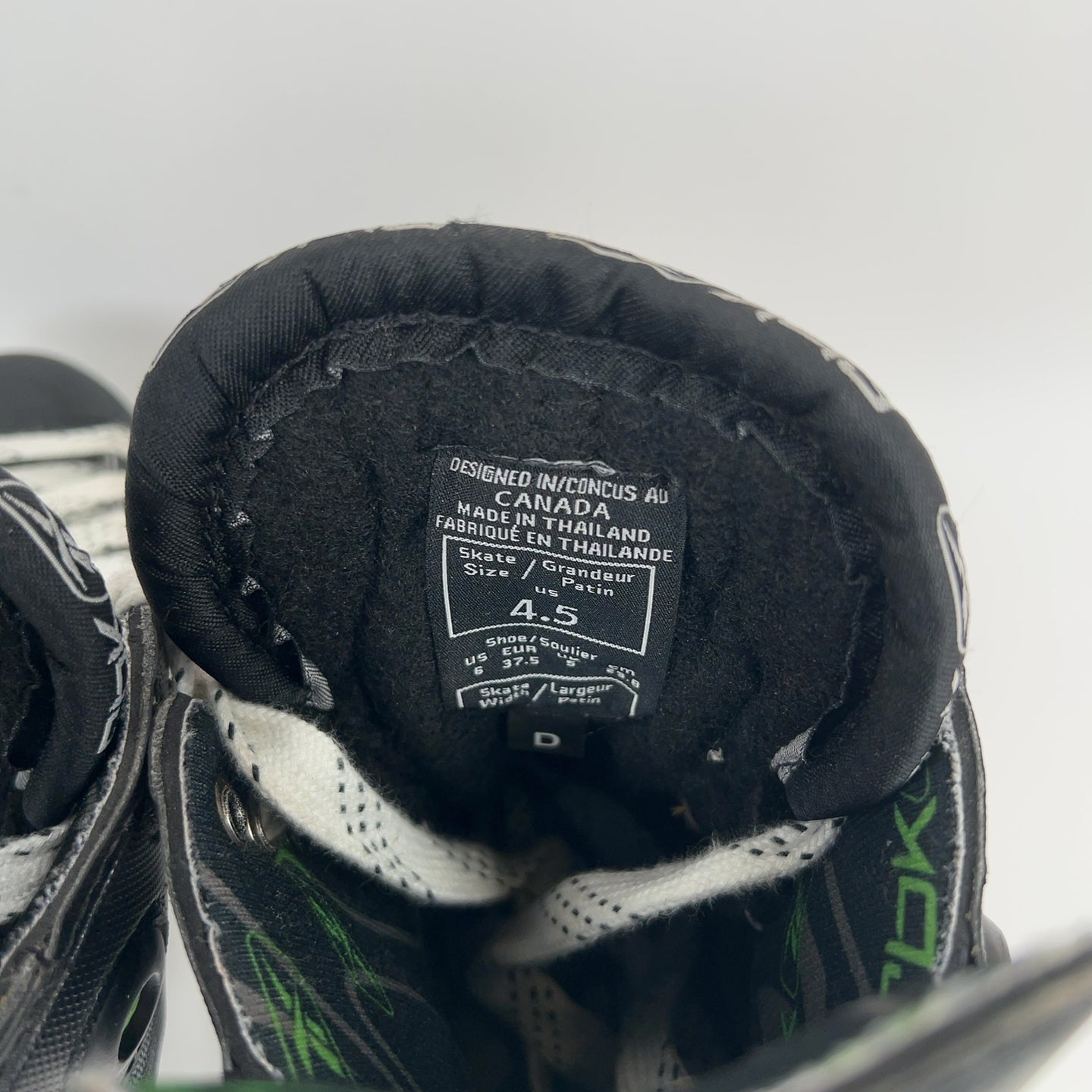 Reebok 9K Size 4.5 Hockey Skates