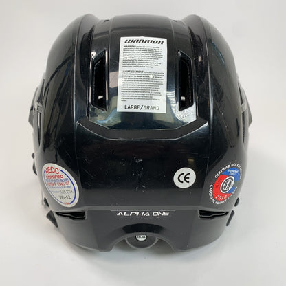 Warrior Alpha One Large 7 1/8" to 7 3/4" Senior Hockey Helmet