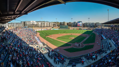 4 Gwinnett Stripers Infield Box Seats